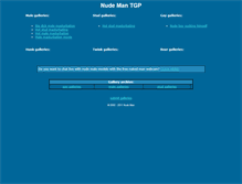 Tablet Screenshot of nude-man.com